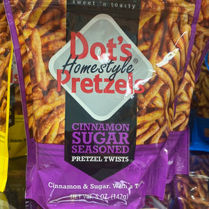 Dot’s Cinnamon Sugar Pretzels