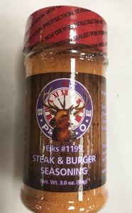 Elks 1199 Steak and Burger Seasoning