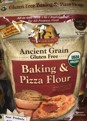 Gluten Free, Organic Baking and Pizza Flour  - 5 lb