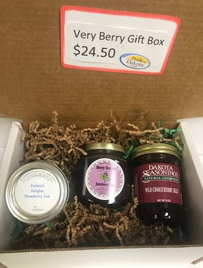 North Dakota Very Berry Gift Basket